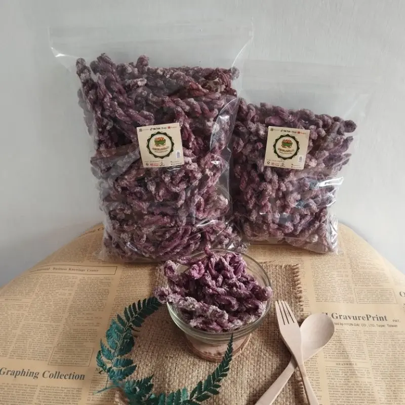 Untir Untir Ungu (1 KiloGram dan 500 Gram) Kue Tambang / Cemilaku.id
