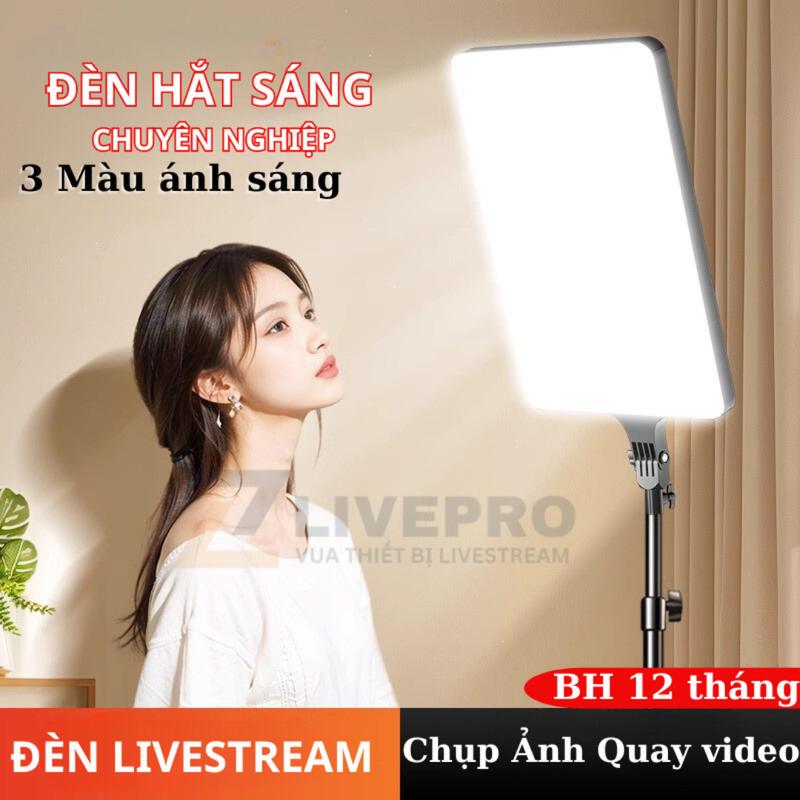 [MUA 2 GIẢM 5%] Đèn Led chữ nhật trợ sáng quay video, Livestream, chụp ảnh sản phẩm, makeup 3 chế độ sáng chuyên nghiệp chuẩn studio RL Livepro