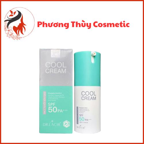  Kem Chống Nắng Cool Cream Dr.Lacir 50g SPF 50 PA. Face tuyết sữa gạo giúp dưỡng da chống nắng. dành cho mọi loại da Nữ Skincare 