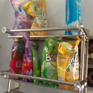 Rak Kamar Mandi Rak dinding kamar mandi Stainless Steel minimalis 1/2/3 TingkatRak Handuk Gantungan Dinding Stainless Steel Rak Dinding & Stabil Bisa Menyimpan Sabun Sampo Sikat Gigi