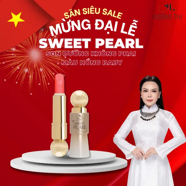 Son dưỡng không phai Sweet Pearl Phiên bản giới hạn - Hương Thị
