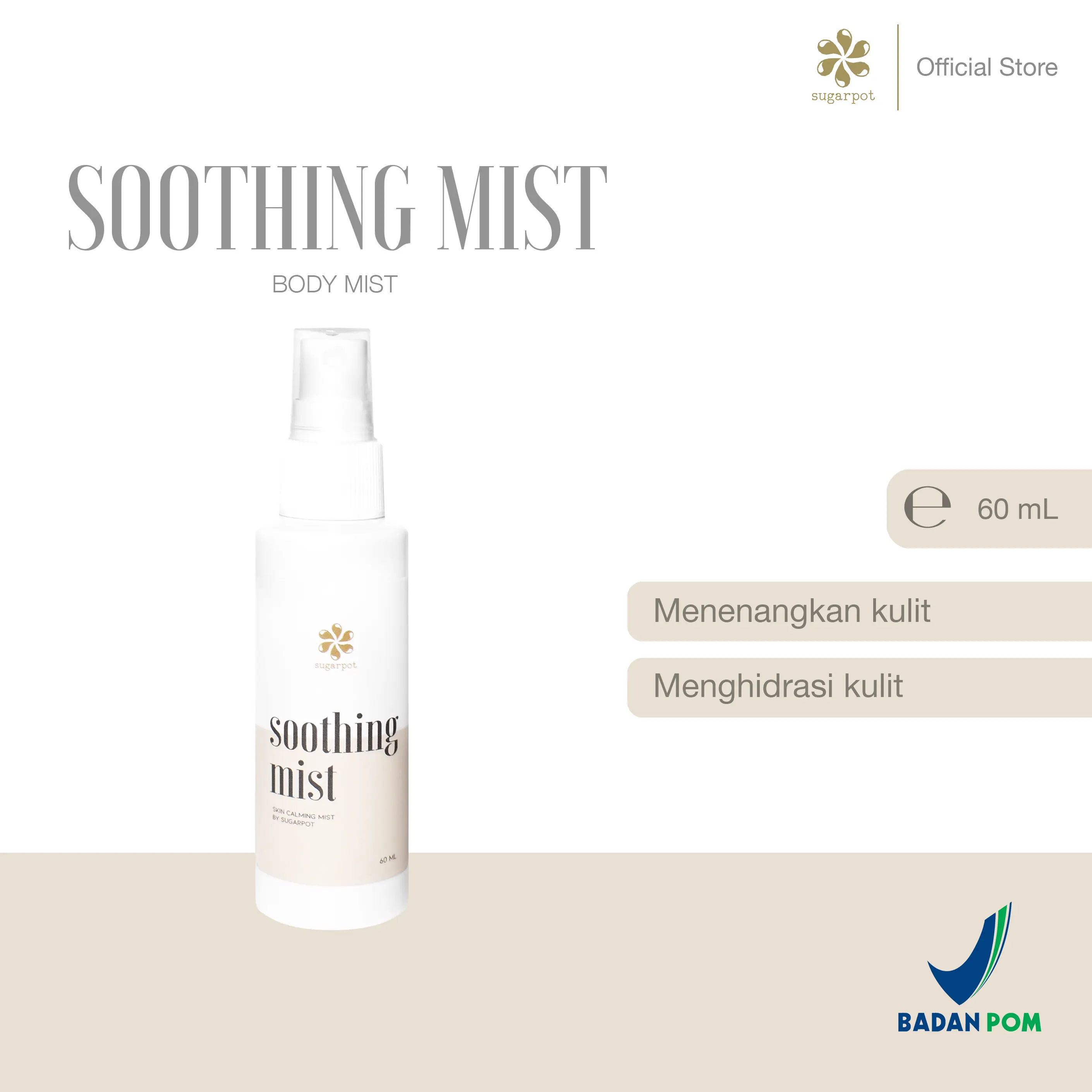 Sugarpot Soothing Mist - After Waxing Mist 60 ml