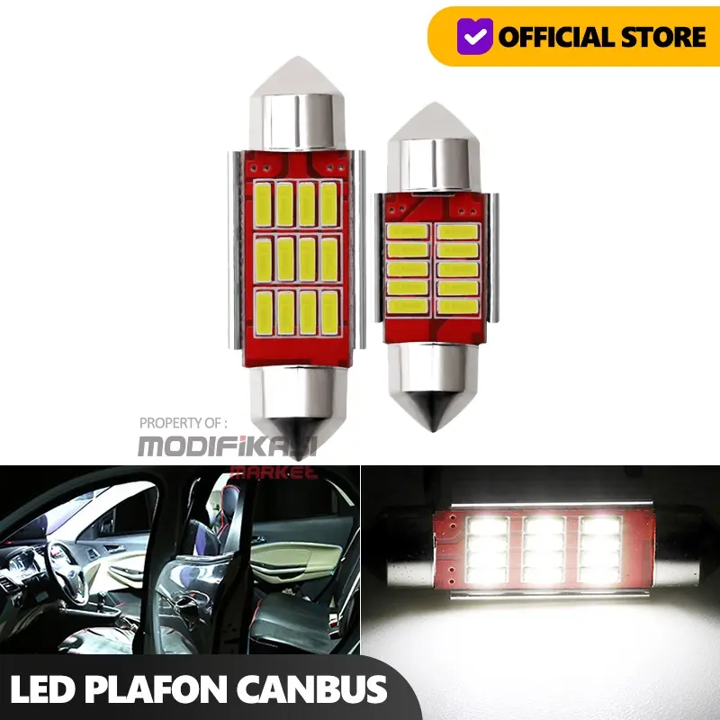 LED PLAFON CANBUS INTERIOR MOBIL LED KABIN LED FESTOON