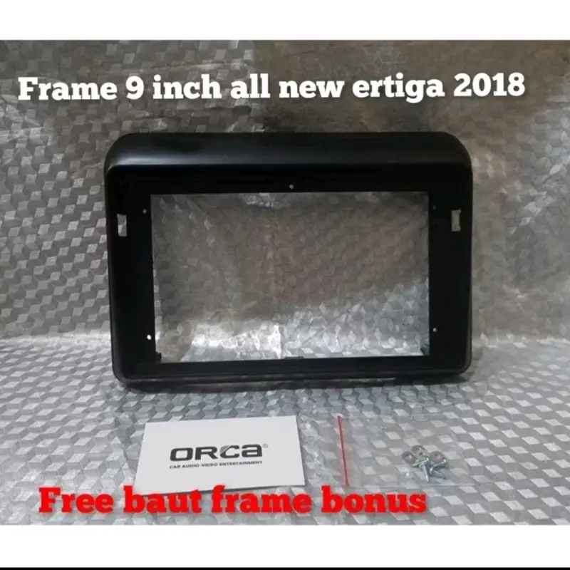 frame head unit android 9 inch mobil suzuki ertiga 2018 4