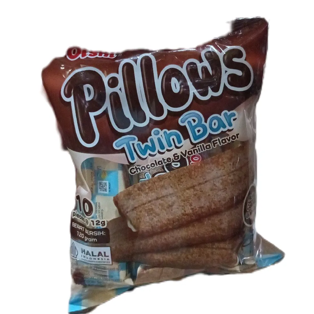 oishi Pillows Twin Bar 10 pcs × 12 gram