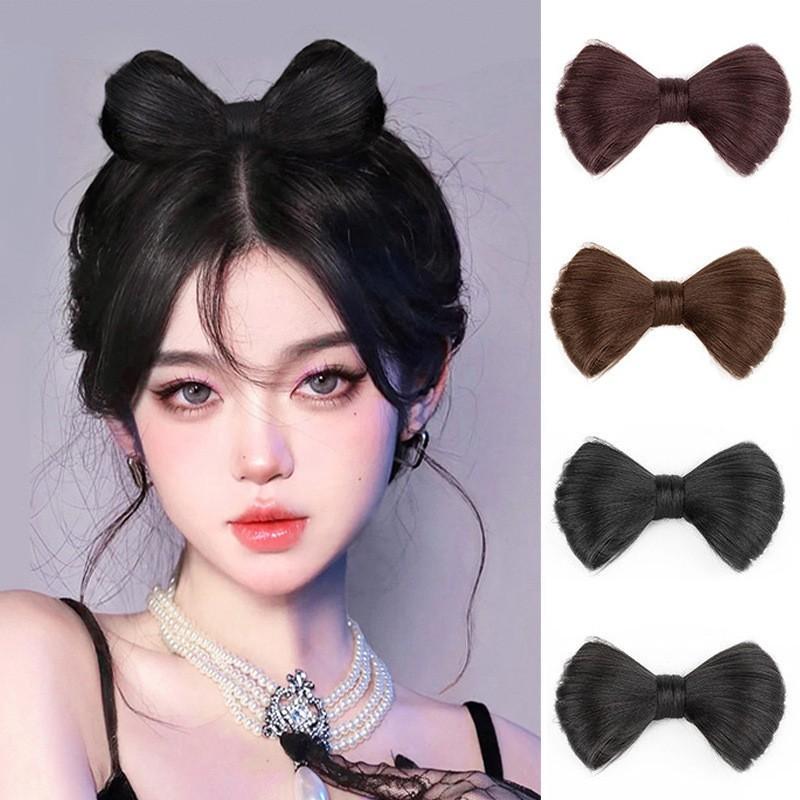 Kuku Ikatan bentuk rama-rama, Bahan Sintetik, Klip Rambut Gadis ...