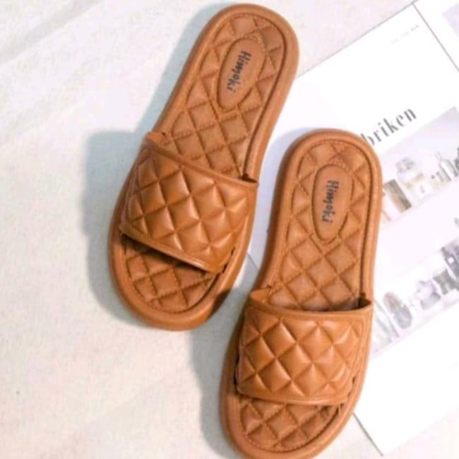 Sandal Wanita Slop Himoki sofa karet Cocok untuk harian 5