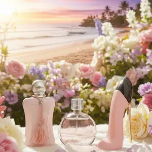 (HANYA DI LIVE VIA VAVUM) 3 Botol parfum wanita tahan lama Maiden Anna Pink Series Parfum Elegan & Tahan Lama Wangi Memikat Cocok Untuk Berbagai Kesempatan Wanginya Delina 75 ML+Hells Pink 30 Ml dan 30 ML