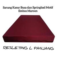Gambar Sprei Resleting Tebal 10-30cm Motif Embos Polos - Ukuran Panjang 200cm Lebar 90-200cm - 707, 10cm, 90x200 dari AIRA COVERSTORE Kab. Tangerang 5 Tokopedia