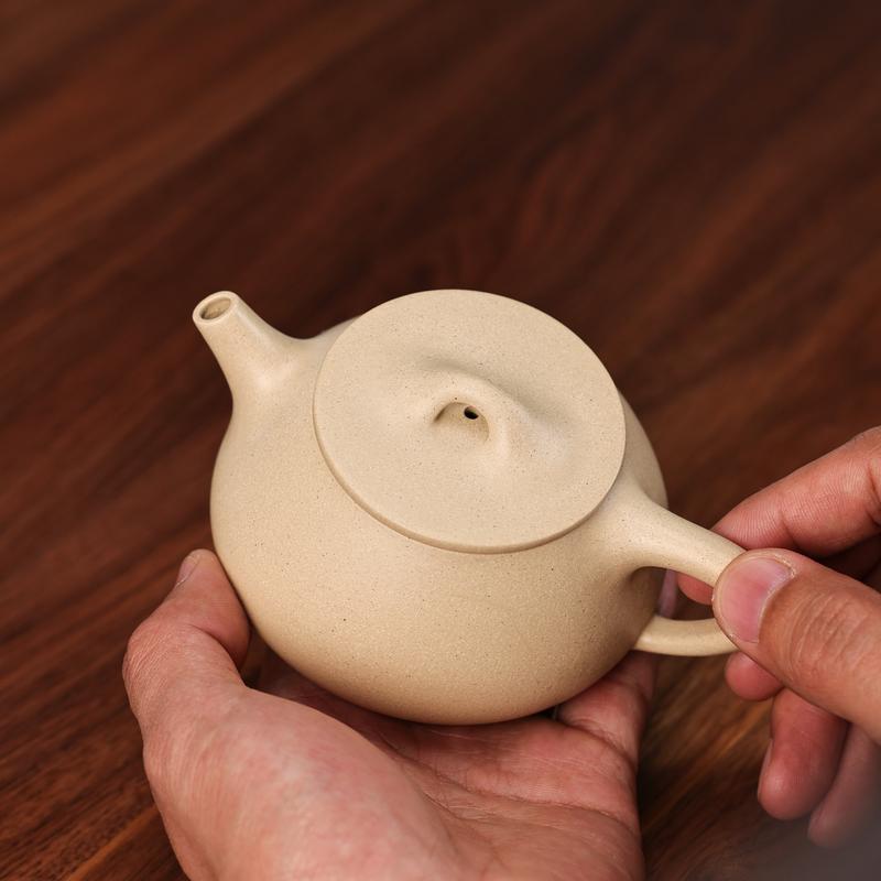 Chinese Yixing purple clay teapot 100% natural purple clay teapot Huanglongshan Benshan green clay teapot 200 ml 3
