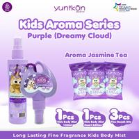 Gambar Paket Kids Aroma Series Yunikon Kids Body Mist 100ml + 60ml & Tisu Basah 20s (Purple Green Pink) - GREEN dari Yunikon Indonesia Kab. Tangerang 1 Tokopedia