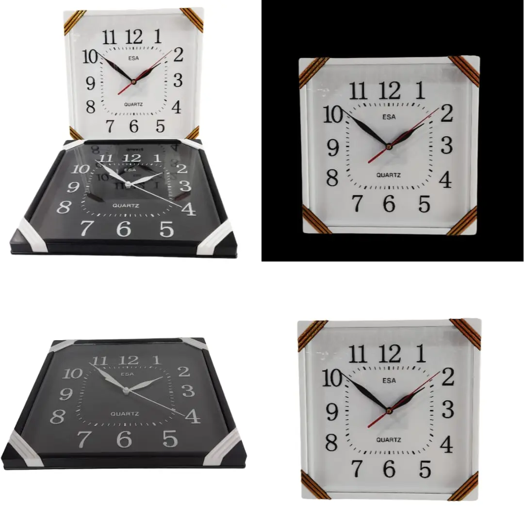 Jam Dinding ESA 850 Angka Timbul untuk Ruangan Diameter 26 cm
