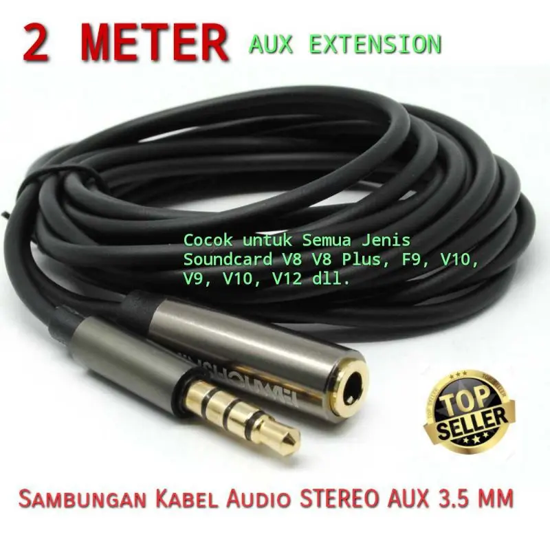 Kabel Sambungan Kabel Mixer Soundcard V8 V8s V8 Plus - 2M