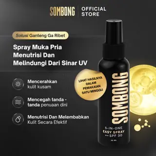 SOMBONG 5-in-1 Easy Spray with Sunscreen SPF 30 1