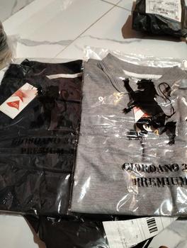 Product Review of BELI LOKAL - KAOS KERAH GRDANO FULL BORDIR PREMIUM QUALITY - Kaos Polo Shirt Pria Kaos Kerah | Giordano 3D Lion from u**2 0