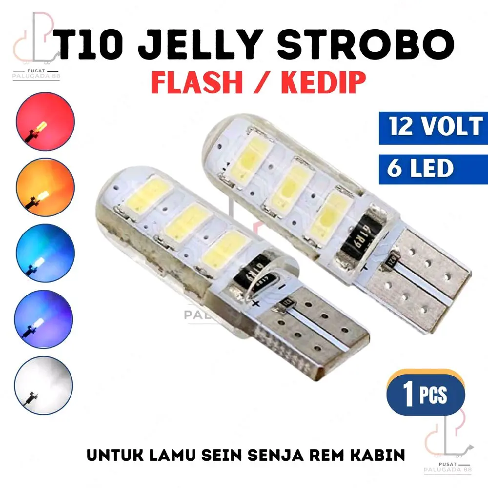 Satuan Sen Jelly Flash Kedip Grosir Universal Semua Motor