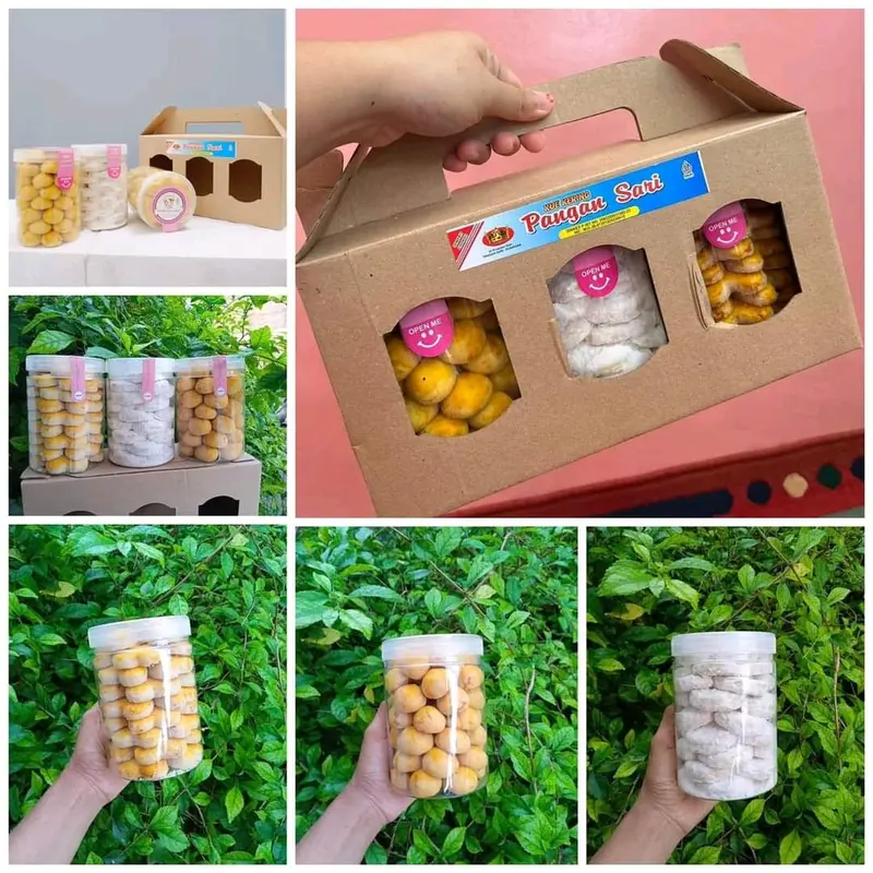 parsel nastar home made  terdiri dari nastar putrisalju dan kastel 0