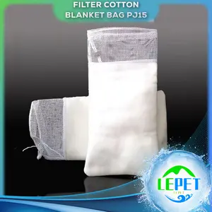 LEPET Filter Cotton Blanket Bag Untuk Sump Filter Akuarium Air Tawar Laut PJ15