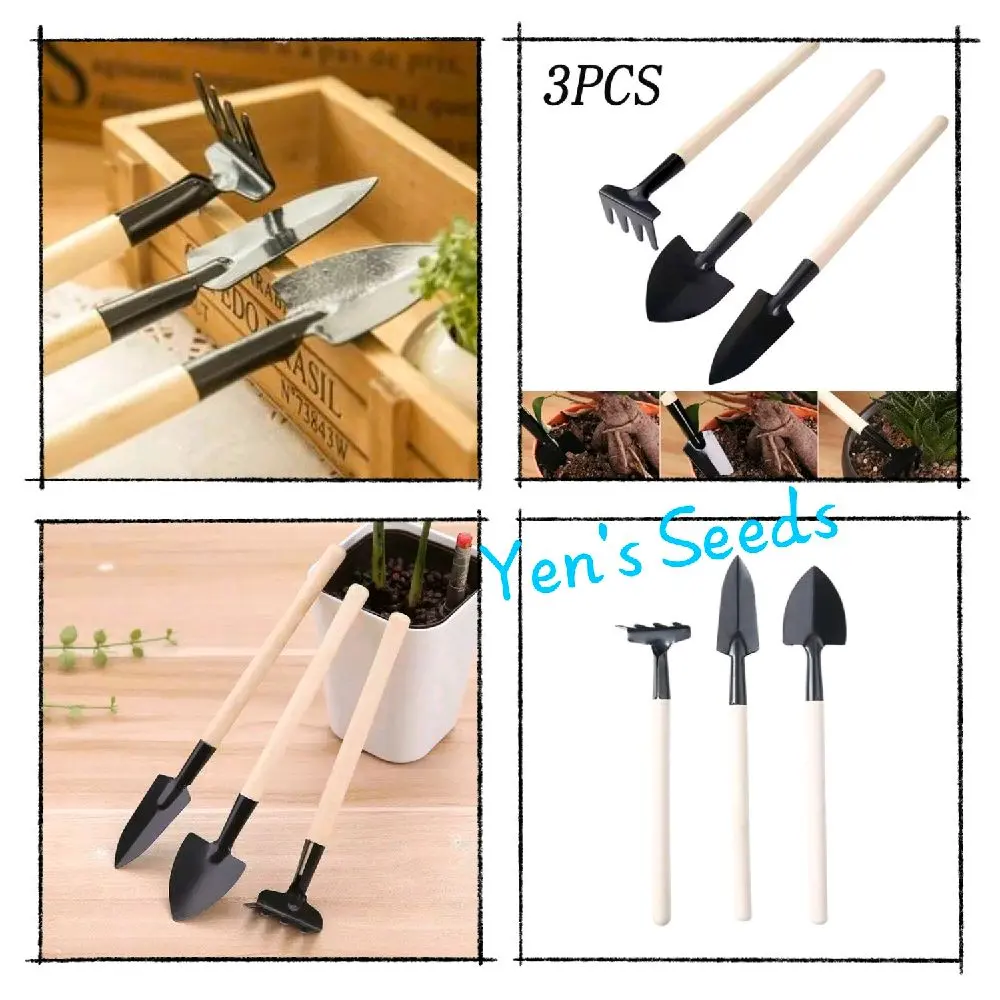1 Set Alat Mini 3in1 Untuk Tanaman ( Garpu, Cangkul, Sekop )