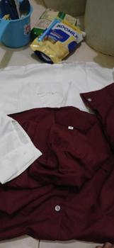 Product Review of 60 RIBU DAPAT 2PCS KEMEJA WANITA LENGAN PANJANG KEMEJA POLOS from i**i 2