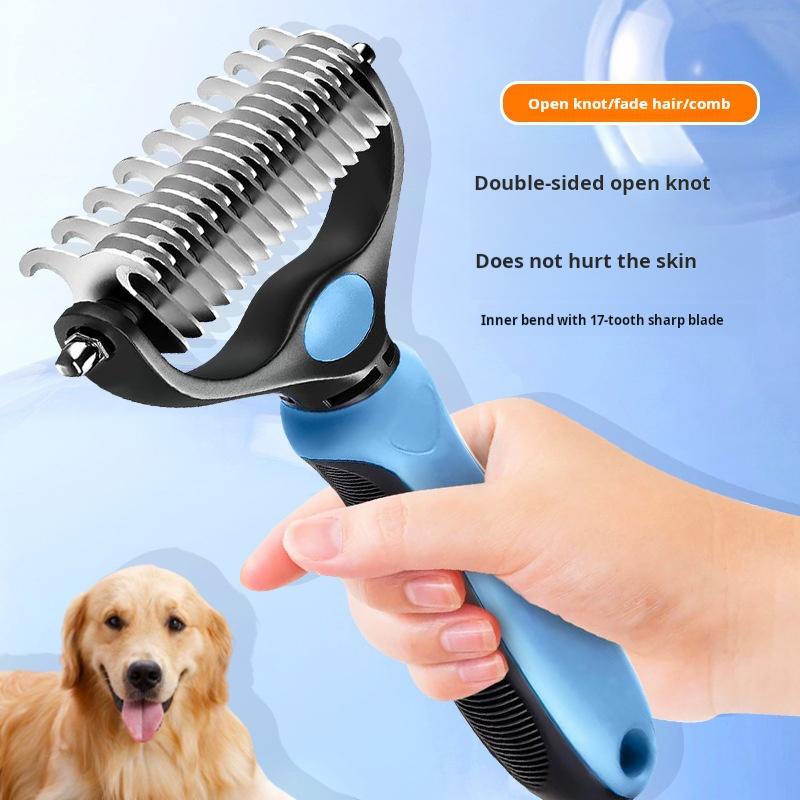 Lược Chải Lông Cho Mèo, Lược Gỡ Rối Cho Mèo, Lược Chải Lông Mỏng, Lược Chải Lông Cho Mèo Lông Dài, Lược Làm Sạch Tóc Nổi Đặc Biệt, Thích Hợp Cho Thú Cưng