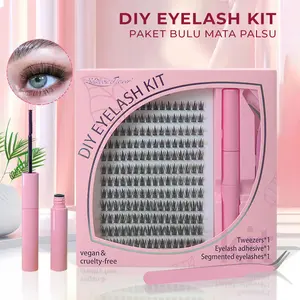 Bulumata Palsu Kecantikan Wanita Paket Eyelash Tanam Korean Look 10 Tipe Varian - JM019