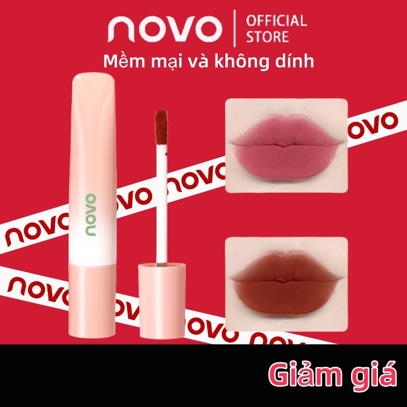  【COD Son Kem Dạng Bông Mềm Mịn Chống Thấm Nước Lâu Trôi Cho Người Mới Trang Điểm Hàng Ngày Dễ Dùng NOVO 5855 