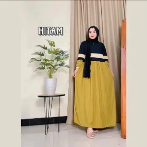 Safaa Dress Wanita Terbaru dengan Bahan Knit mini dress