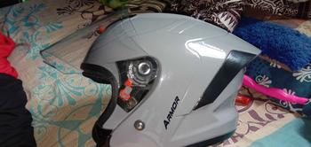 Product Review of Kaca Helm JITSU JS1 Visor Helmet FLAT venom open jitsu jsone flat tebal nyaman JS ONE iridium byThree Maestro tm2 Motorcycle from A**k 2