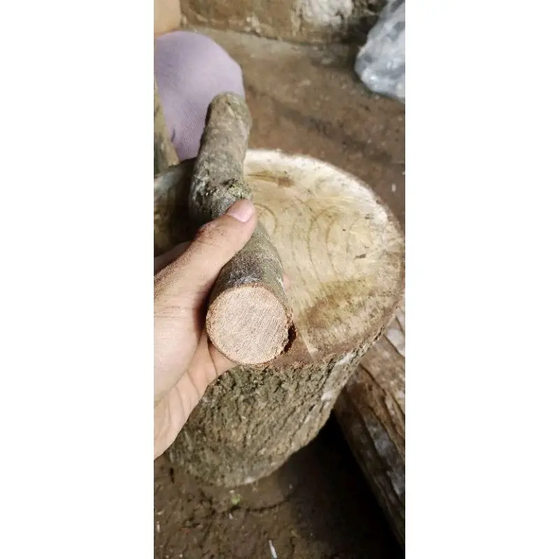 Kayu Bakar api unggun | kayu bakar bulat | perkilo smoke wood Hitam 5