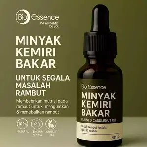 Minyak Kemiri Bakar Bio Essence 60ml – Rambut Kuat, Tebal & Halus