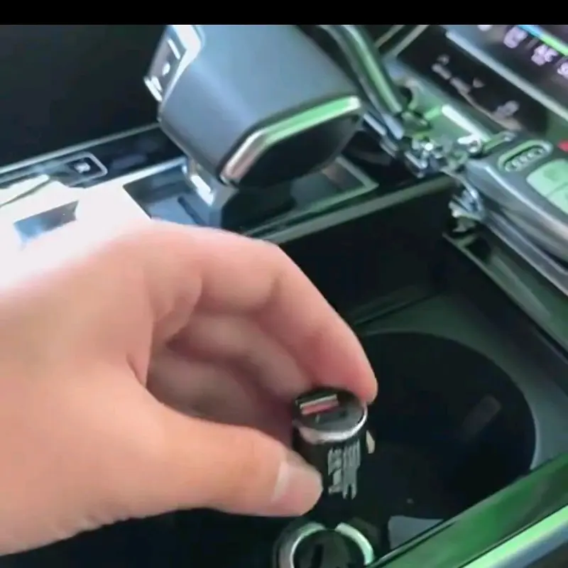 100W Pengisi Daya mobil motor cepat fast charging Tipe C 100W USB C USB charger hp motor mobil fast charging 6