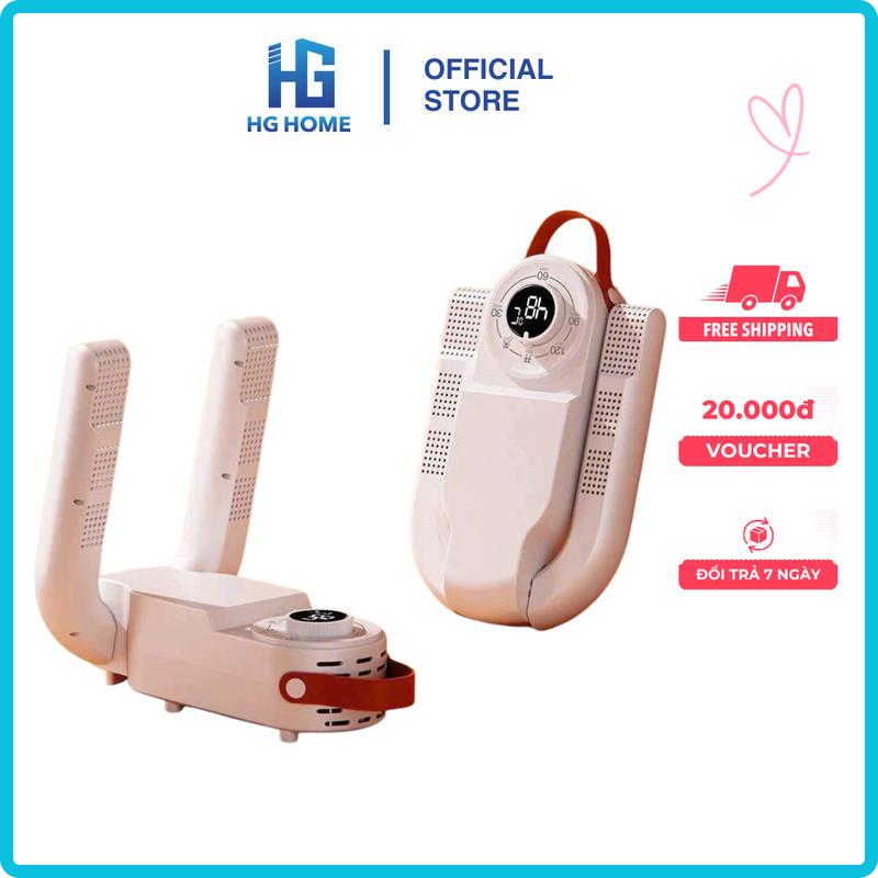 Máy Sấy Giày Đa Năng HGHOME Cao Cấp Khử Mùi Hiệu Quả, Có Tia UV Diệt Khuẩn, Nhiệt Tỏa Đều, Bảo Vệ Giày