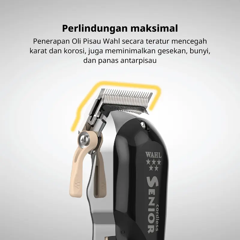 Wahl Blade Oil 60ml - Pelumas Pisau Alat Cukur Rambut, Clipper, Trimmer 3