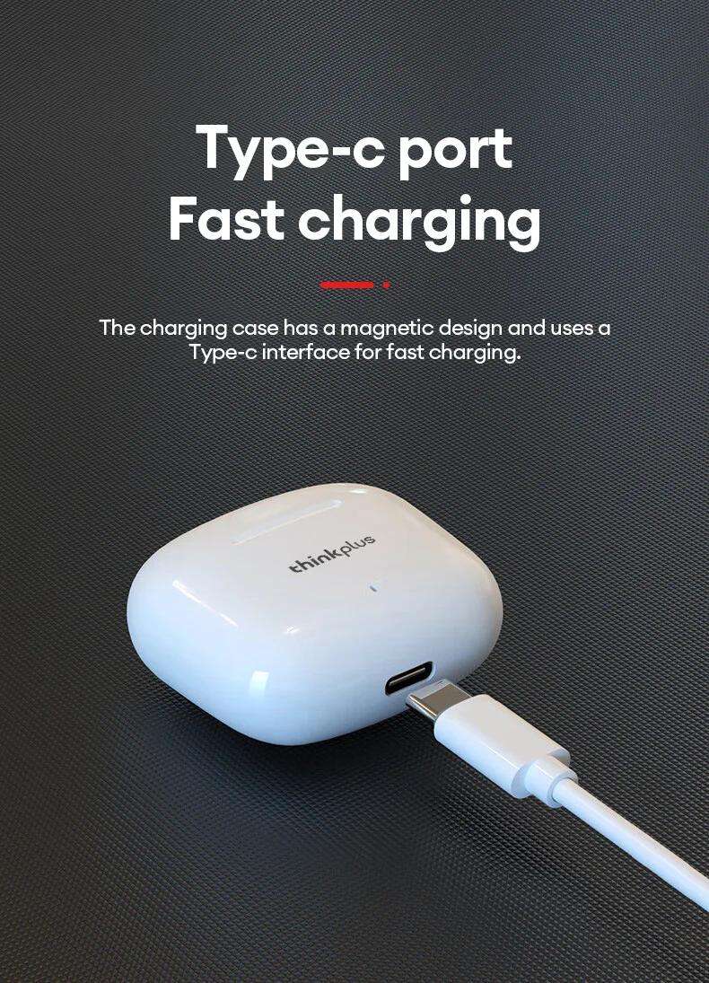 Lenovo LP40Pro Bluetooth Earphone, Headset Olahraga Terbaru dengan Pengurangan Bising, Efek Suara 360 Derajat, Baterai Tahan Lama 20 Jam, Kompatibel dengan Apple dan Android, Handsfree Tws, Wireless, Bluetooth 5.3, Type-C, Putih Lenovo LP40Pro Bluetooth Earphone, Headset Olahraga Terbaru dengan Pengurangan Bising, Efek Suara 360 Derajat, Baterai Tahan Lama 20 Jam, Kompatibel dengan Apple dan Android, Handsfree Tws, Wireless, Bluetooth 5.3, Type-C, Putih