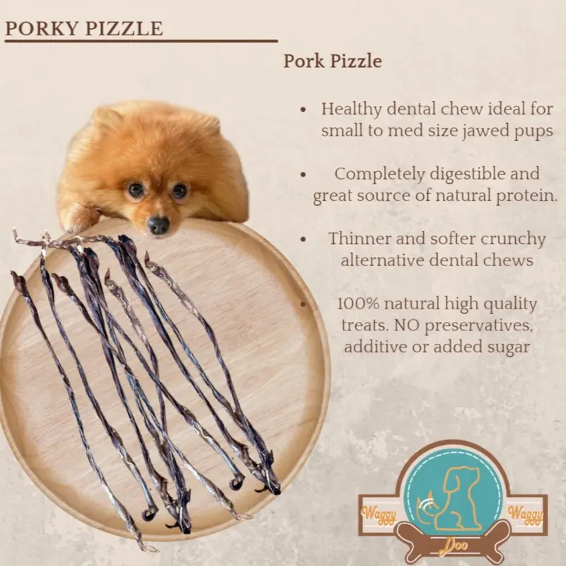 Pork Pizzle | Dog Treats | Dehydrated Dog Treats 50/100g