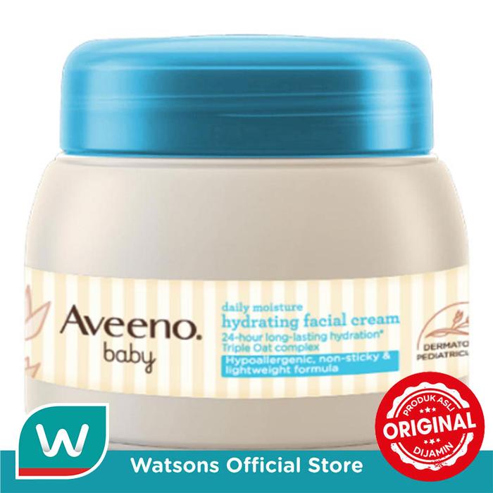 Gambar Aveeno Baby Daily Moisture Face Cream 60g dari Watsons Indonesia Official Store Kab. Tangerang Tokopedia