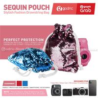 Gambar Pouch Serut SEQUIN Tas Multifungsi Case Camera Bag for Instax 11 / Lainnya - Biru dari G-Rex Kota Administrasi Jakarta Barat 1 Tokopedia