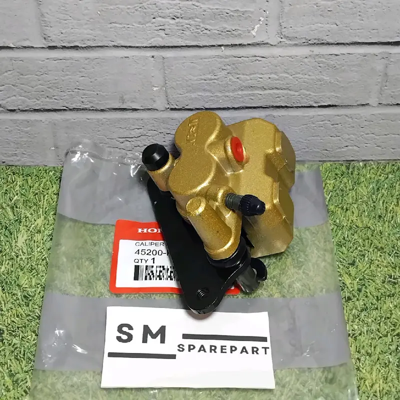 kaliper assy caliper cakram pala babi rem depan motor honda supra x lama 125 revo lama supra fit new old Motorcycle 4