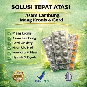 SUPLEMEN KESEHATAN ASAM LAMBUNG,MAAG KRONIS,NYERI ULU HATI,PERUT KEMBUNG dan MUAL