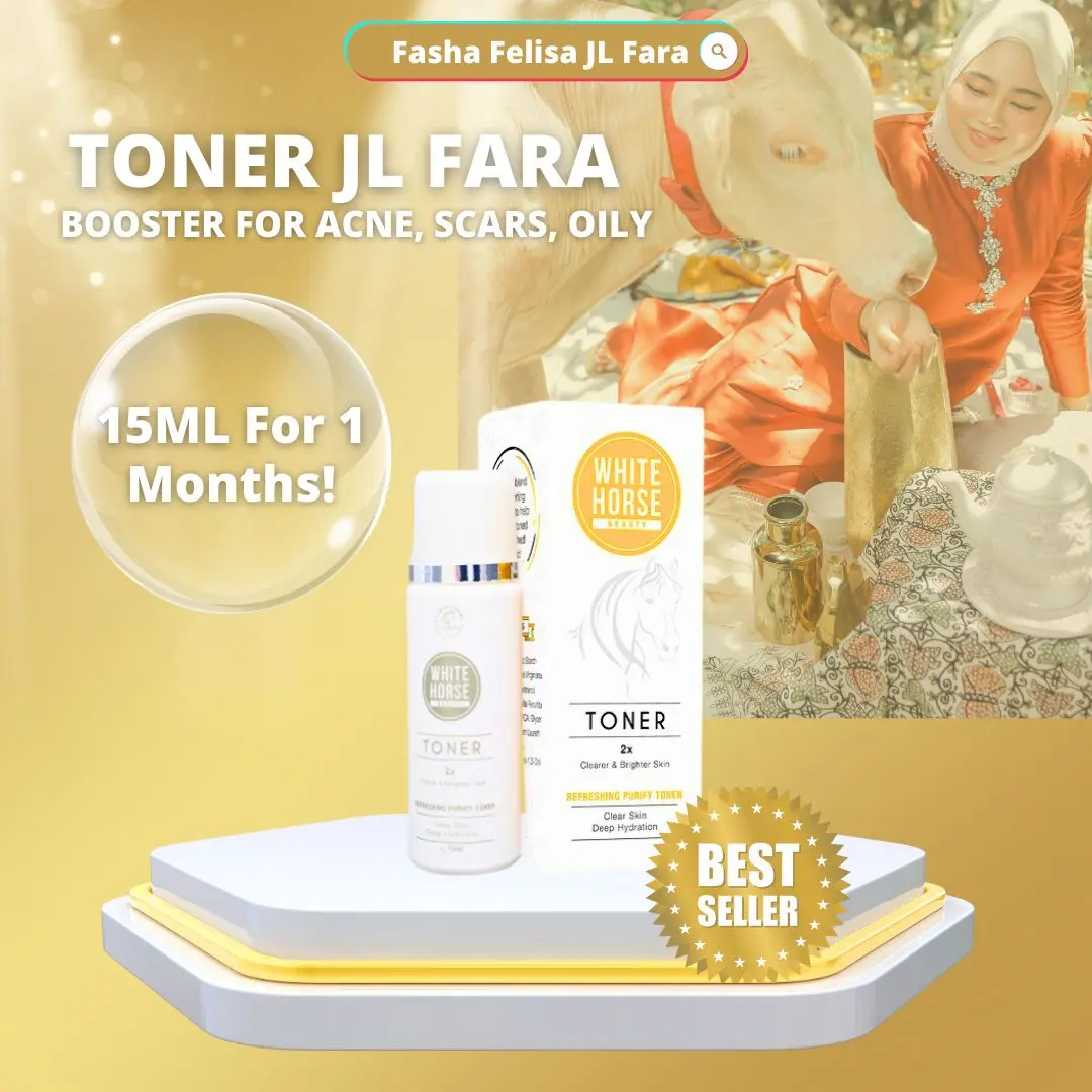 TONER PURIFY DEEP HYDRATION WHITE HORSE GLUTA JL FARA