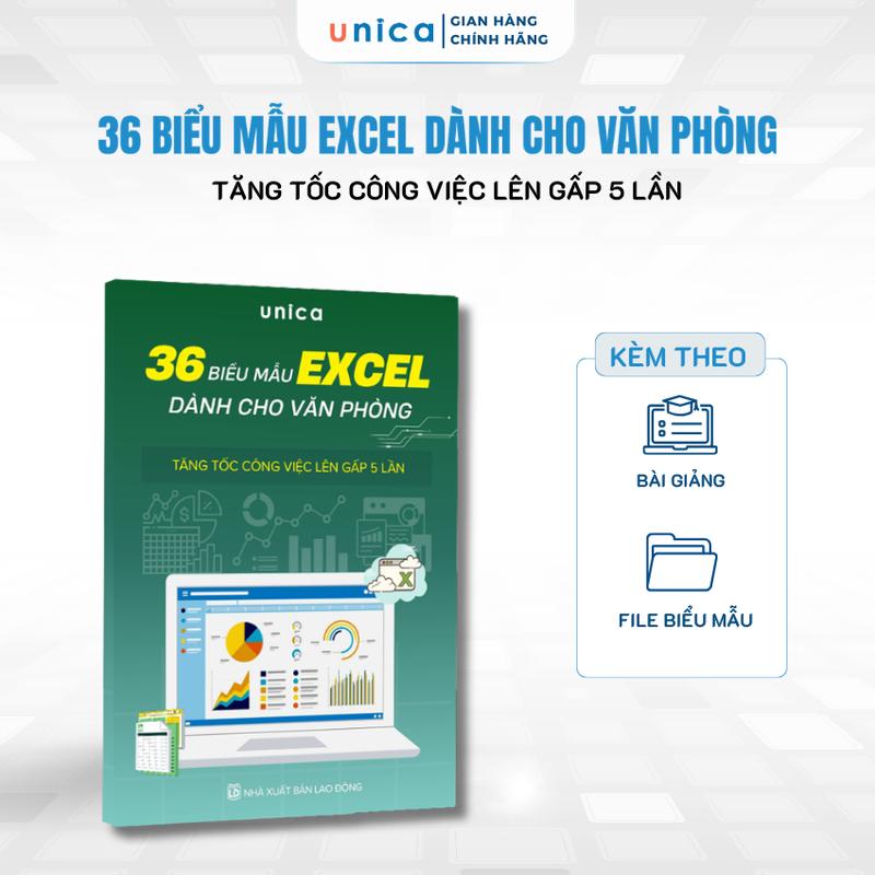 Sổ tay 36 Biểu mẫu Excel dành cho văn phòng