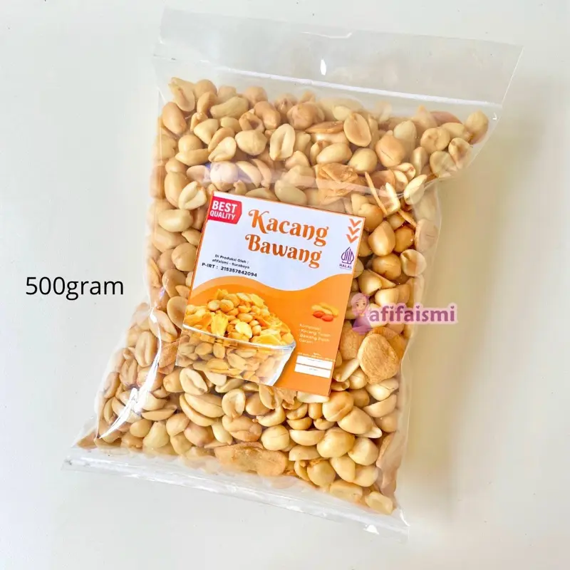 [ 500gram ] Kacang Bawang Goreng Enak dan Gurih by afifaismi