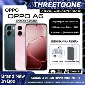 [Official Store] OPPO A6 6/128GB 6/256GB Snapdragon 685 — Garansi Resmi OPPO Indonesia