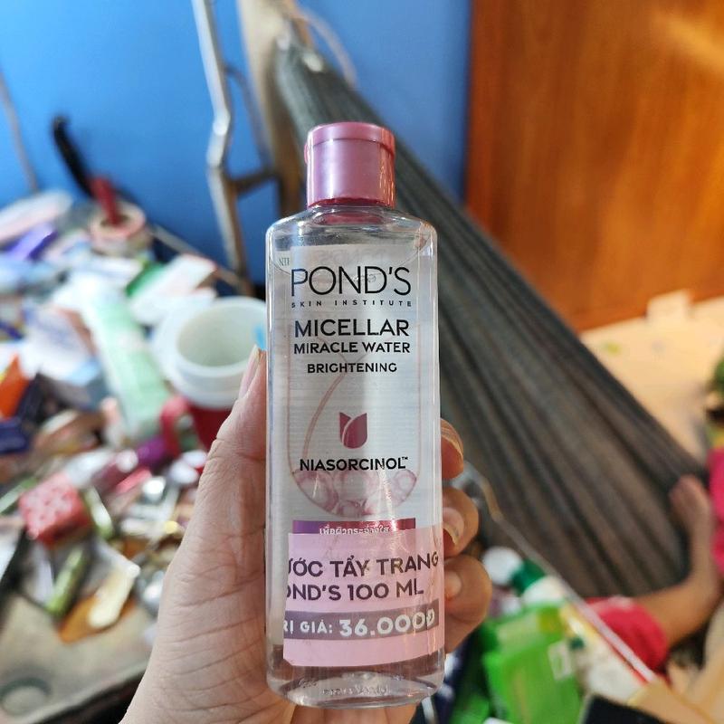 Pond's Nước Tẩy Trang Micellar Miracle Water 100ml - Tăng Sáng Da Với…