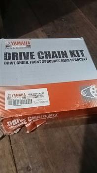 Product Review of GEAR SET YAMAHA VEGA ZR / JUPITER 115 KOMPLIT ( RANTAI + GEAR DEPAN DAN BELAKANG) 5D9 Motorcycle from A**🇨 0