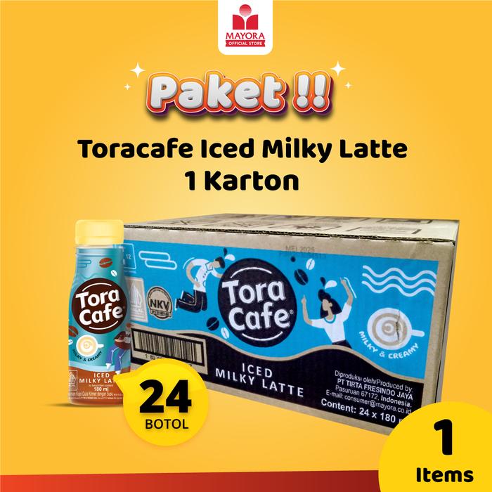 Gambar Toracafe Iced Milky Latte Karton dari Mayora Kota Administrasi Jakarta Barat Tokopedia