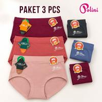 Gambar POLINI_SISCA Celana Dalam Wanita Best Quality Pakaian Dalam Wanita Nyaman Dipakai 1362 - 1Pcs CD 1362, M dari Polini_NEW Kota Administrasi Jakarta Barat 1 Tokopedia