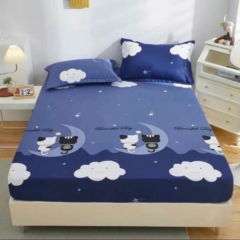  ￼Ga Chống Thấm 1m5 Cotton Hàn Quốc Nằm Trực Tiếp Thay Ga Giường Không Nóng Không bí Không Sột Soạt 