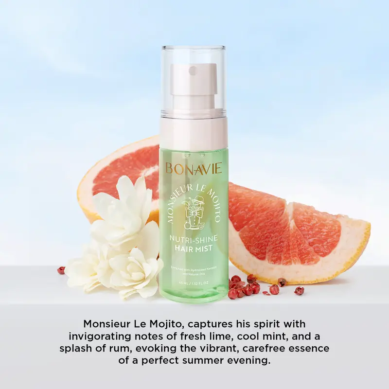 [Buy 1 Get 1 Free] BONAVIE - NUTRI-SHINE Hair Mist untuk Rambut Kering dan Kusam - Haircare 4